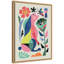 Reproduction d'art sur toile encadrée, "Wild Rabbit" par Rachel Lee 3 Birdies Studio