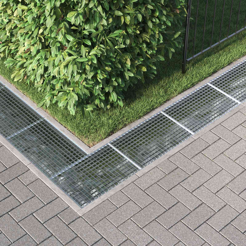  Grating Silver Hot-Dip Galvanised Steel Metal Grate Plumbing Fixture