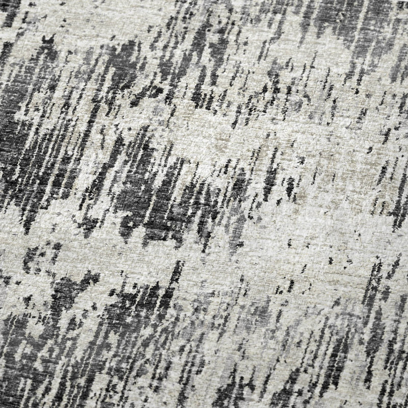 Jeté en sherpa Addison, Abstrait gris