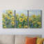 Tournesols pour toujours - Toile tendue avec châssis de qualité supérieure - Prêt à être accroché-1360474744
