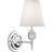 The Muses Calliope Solid Brass Armed Sconce