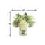 Mixed Arranged in Glass Vase with Rope Accent
