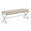 Banc contemporain rembourré