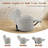 Modern 54.4" Wide Recliner Chair with Plush Faux Rabbit Fur, USB Charging Port & Adjustable Backrest – Easy Assembly-729205233