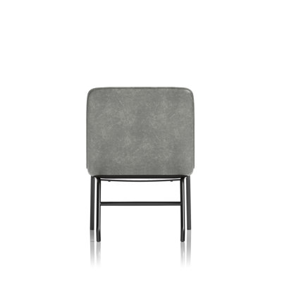 Faux Leather Accent Chair