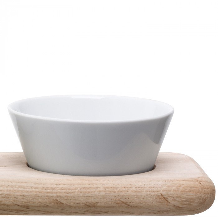 Paddle Porcelain Serving Bowl