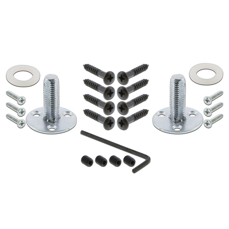 Prairie Plate with Homestead Door Knob, Timeless Bronze