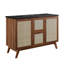 Meuble-lavabo sur pied simple 48 po avec plateau en bois manufacturé Modway Soma-93249780-93249779