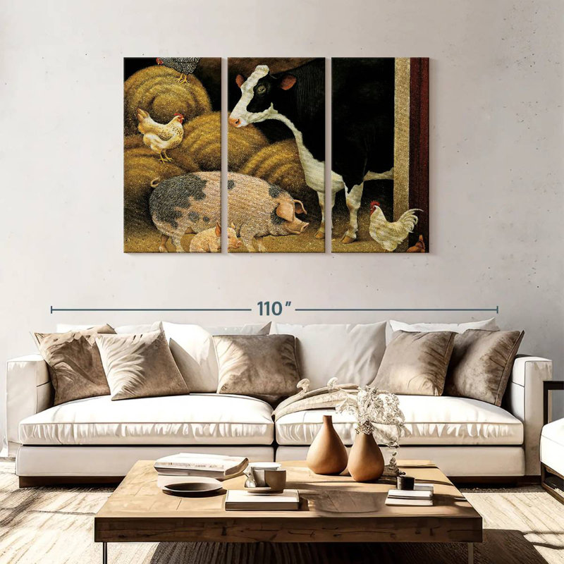 Brampt Family Farm, 48" H x 74" W