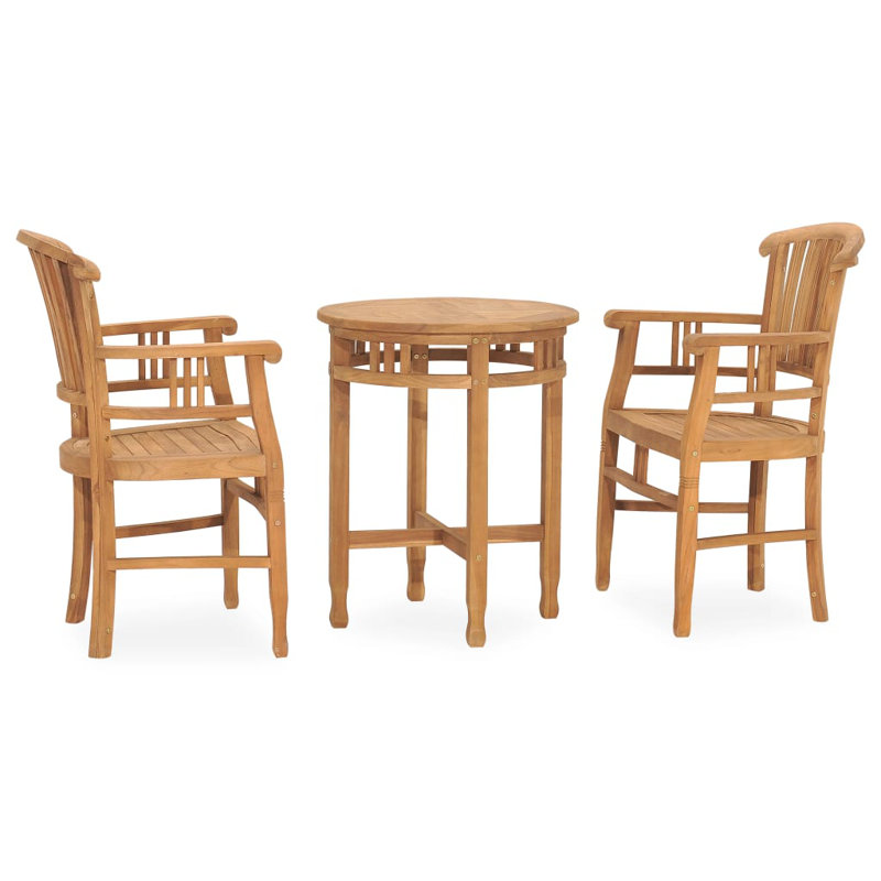 Round 2 - Person Teak Dining Set