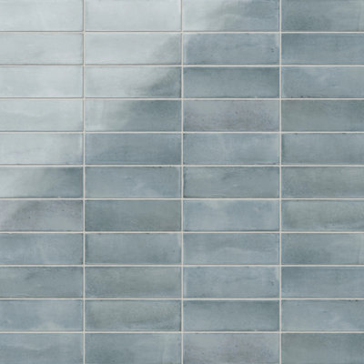 Carreau de mur et de plancher en porcelaine zellige 2 po x 6 po Coco Living (brillant)