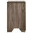 Tomasina Washed Taupe 2-Drawer Rectangular Nightstand