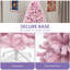 Arbre de Noël artificiel épinette rose 7,5 pi-837235417