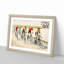 Bicycle Race by John Cameron - Single Picture Frame Painting-55466124-55466123