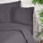 Premium Dark Grey Ranforce Quilt Cover, 61 x 87 | 100% Cotton, 155 Thread Count | Machine Washable at 30°C, Button Closure | Soft, Durable, and Stylish Bedding for a Cozy Bedroom Decor-112892781-112892794