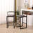 Bar Stool With Backrest Set Of 2 Counter Height Upholstered Bar Chairs With Footrest-1746915467