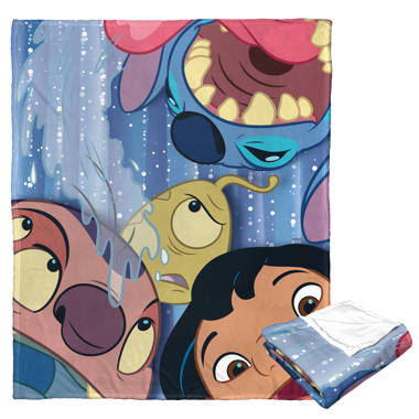 Disney Lilo & Stitch Misty Palm Throw