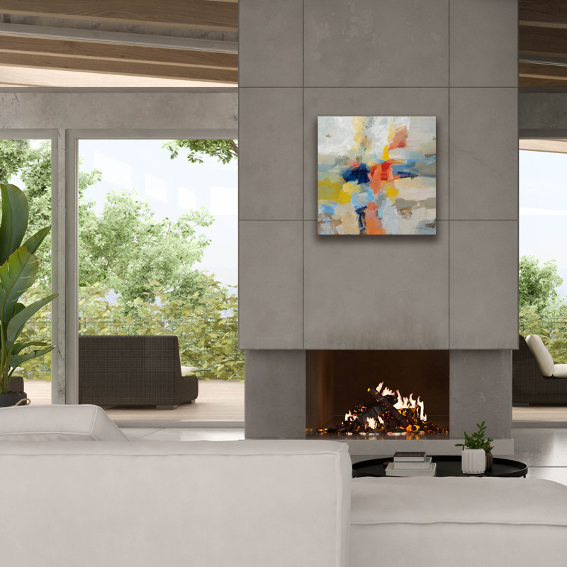 «Island Fiesta» par Silvia Vassileva, art mural sur toile