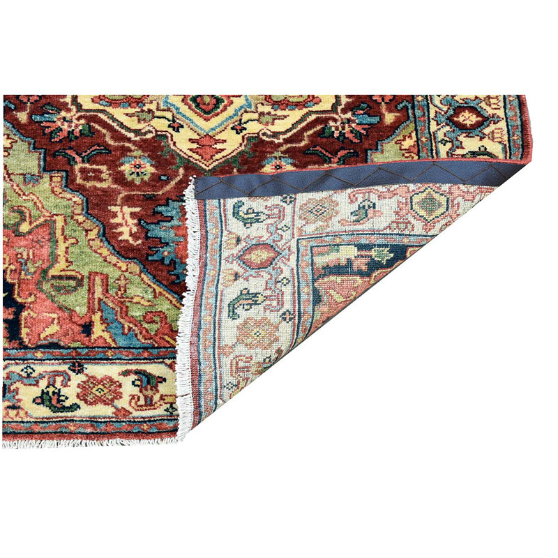 Elegant Wool Oriental Area Rug, Runner 2'6" x 6'
