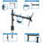 Height Adjustable Universal Desk Mount