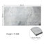 Carreau de mur en marbre gris 12 * 24, cannelé 3D, texturé pour la langue, magasin de vêtements en pierre naturelle,