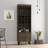 Standard Wine Bottle Rack Brown