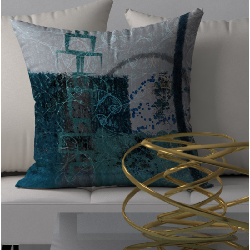 Reversible Throw Pillow, 20" x 20"