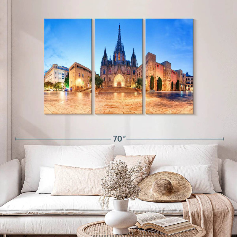 Barcelona Cathedral Lights