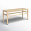 Banc en bois massif Mosquera