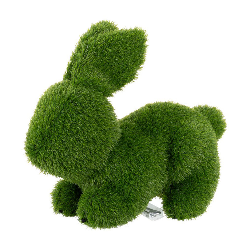 Adriel Rabbit Plastic Garden Statue, 35cm H x 25cm W x 35cm D