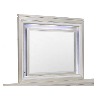 Miroir Cross Champagne avec DEL