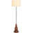 Cogdell 58'' Brown/Black Traditional Floor Lamp
