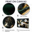 Or noir et noir captivant - ensemble d'art mural abstrait vagues modernes-107212736-107212733