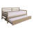 Oeds 81.1'' W Rubberwood Daybed -130482949