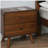 Dark Walnut 2-drawer Nightstand