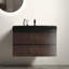 Matte Black Quartz Integrated Basin - Versatile Addition To Bathrooms Creating A Luxurious Bathroom Atmosphere