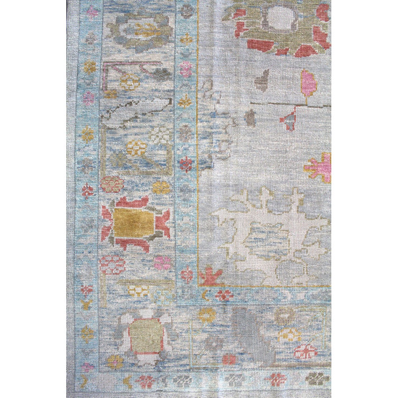 Oushak One-of-a-Kind Rectangle 8'3" X 9'4" Hand Knotted Area Rug