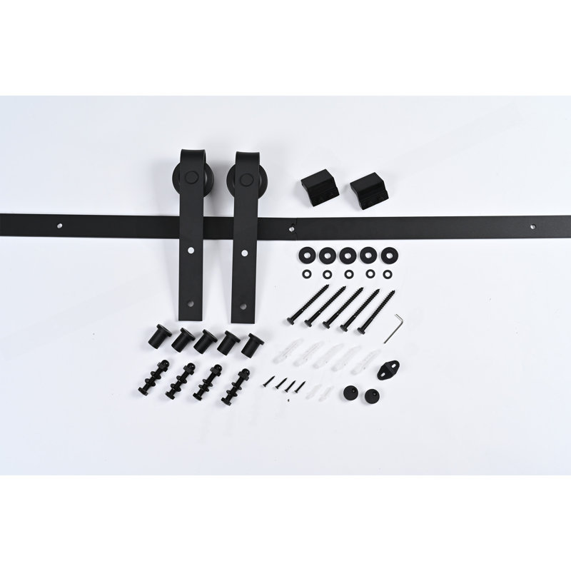 Ensemble de roulettes pour porte de grange double 12 pi