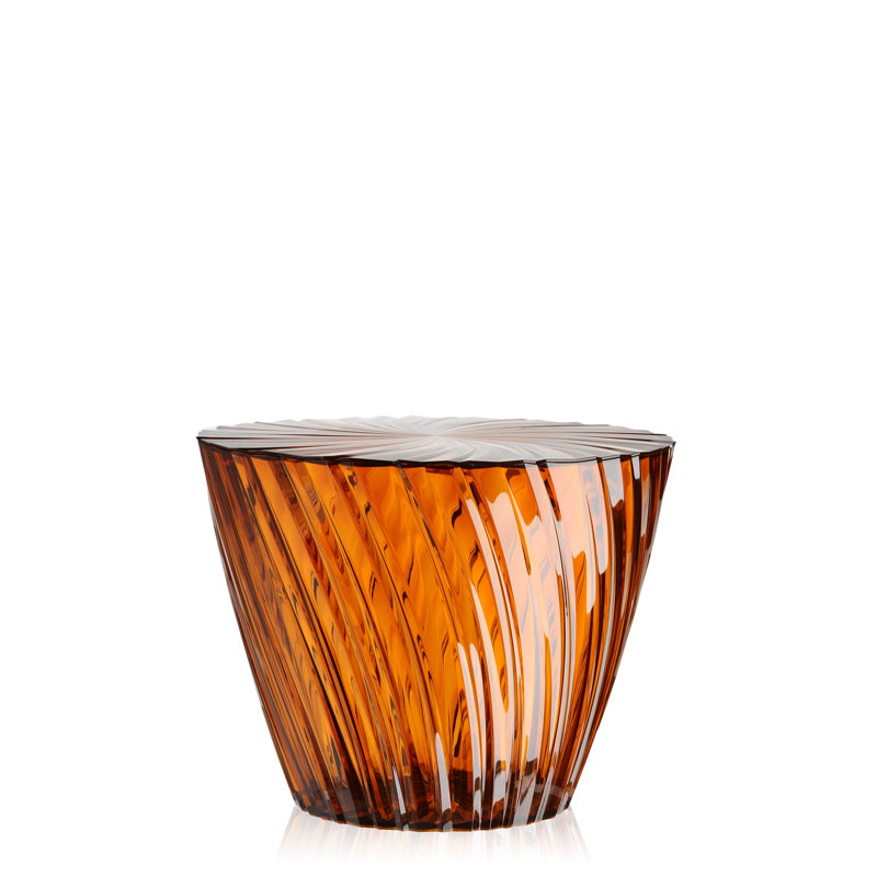 Sparkle End Table, Amber