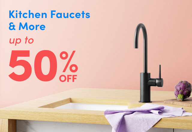 Kitchen Faucets & More on Clearance