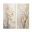 Minimalisme sycomore arbre paysage - ensemble d'art mural en métal sycomore arbre de 2-1811393776