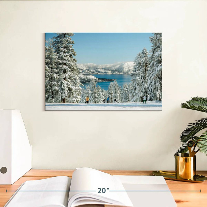 Siroe Winter Tahoe Skiing, H 8 po x l 12 po
