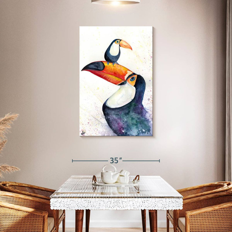 «Brampt Toucan Play That Game», H 45 po x l 30 po