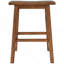 Tabourets de cuisine en bois à hauteur de comptoir 2 pièces Farmhouse Rustic