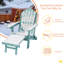 Chaise Adirondack en PEHD toutes saisons avec repose-pieds, fauteuil de foyer réglable et pliable à 3 positions avec porte-gobelet pour pelouse, terrasse et bord de piscine (ensemble de 2)-86880461
