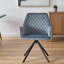 Chaise de bureau ergonomique classique sans accoudoirs Classic Blue Modern