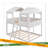 Full Over Full Woodbunk Bed With Roof, Window, Guardrail, Ladder-786522636