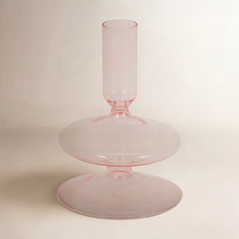 Porte-bougie Rockleigh , Rose, H 5 po x l 3 po x P 3 po