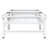 VidaXL Washing Machine Stacking Kit with Pull-Out Shelf