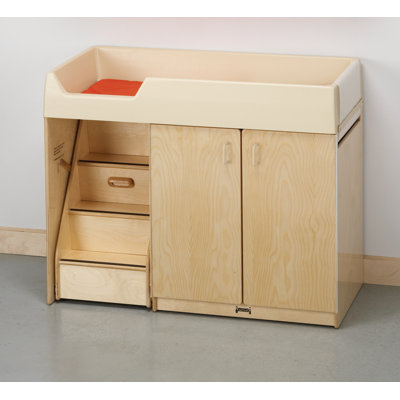 Jonti-Craft Diaper Changer with Stairs